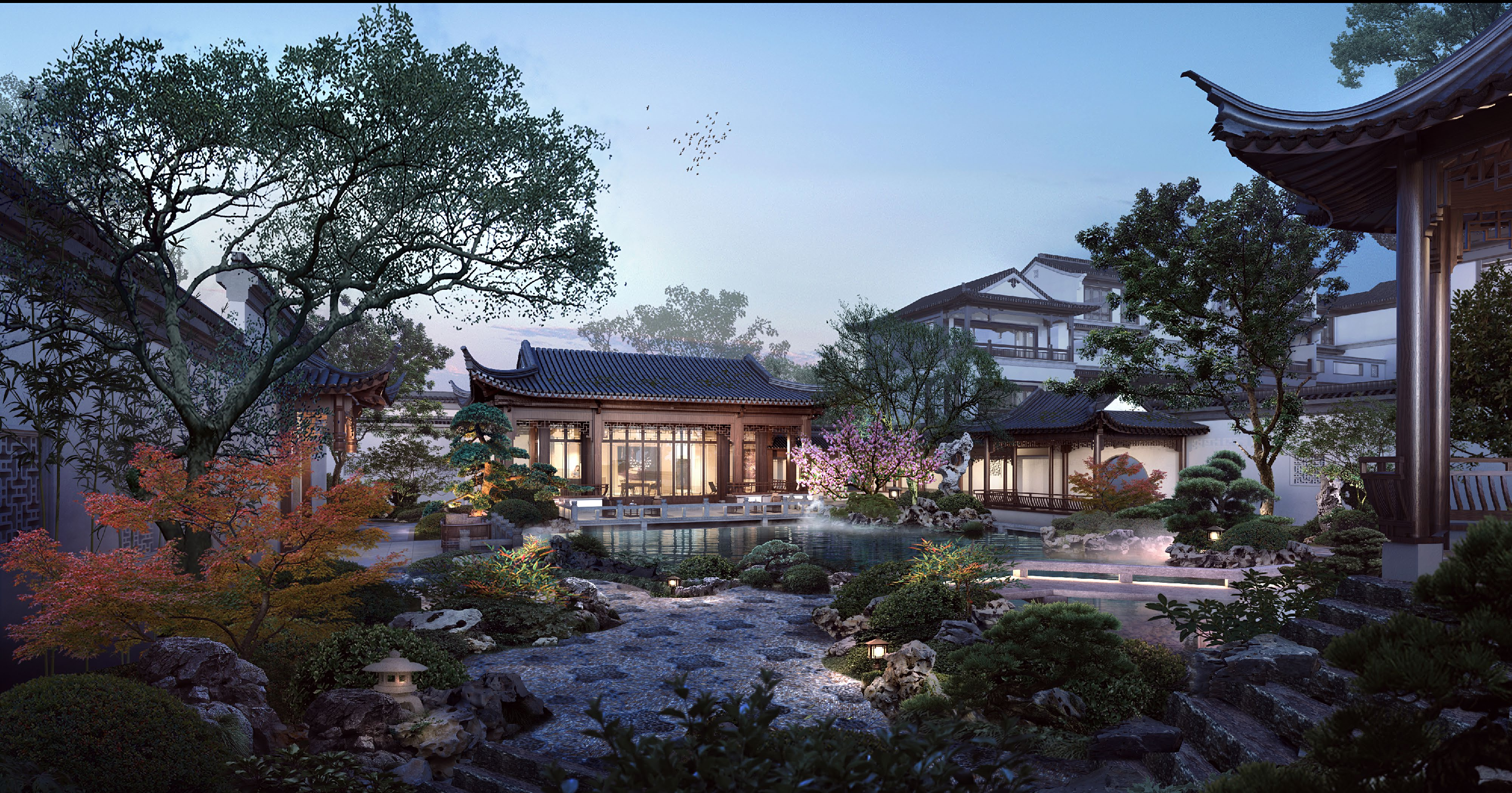 泰州中式庭院